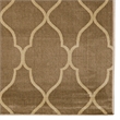 Riverbay Furniture Vintage Polyester 8'x10' Rug in Beige and Sand