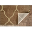 Riverbay Furniture Vintage Polyester 8'x10' Rug in Beige and Sand