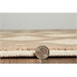 Riverbay Furniture Transitional Polypropylene 8'x10' Rug in Beige