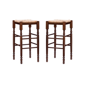Riverbay Furniture Backless Set of Two Wood 29.15