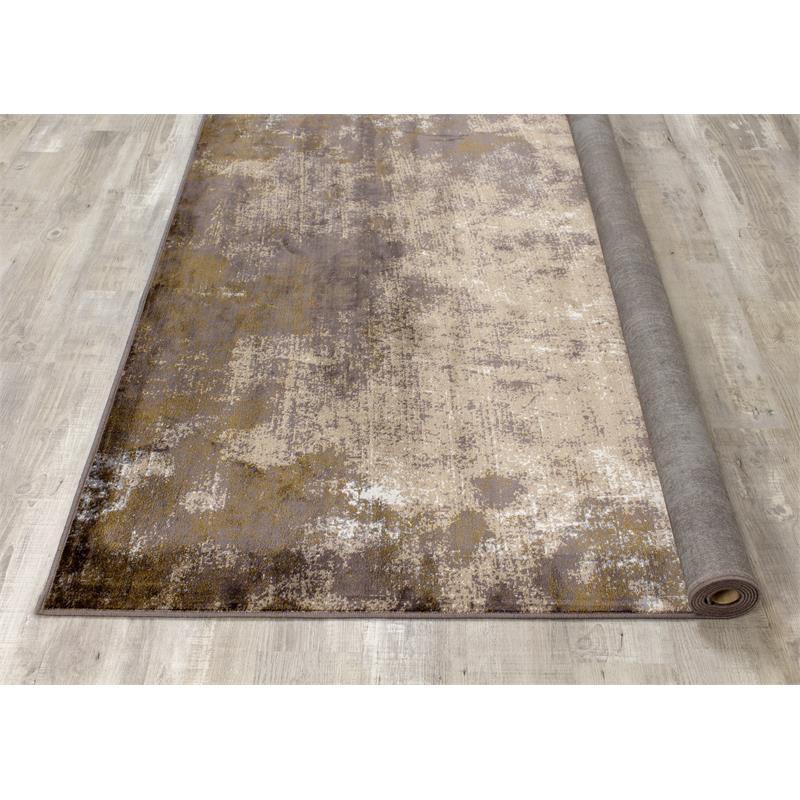 Antika Acid Wash Floor Cloth Rug