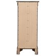 Carell Furniture Modern / Contemporary 7 Drawer Lingerie Chest in Gray