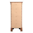 Carell Furniture Modern / Contemporary 7 Drawer Lingerie Chest in Oak