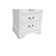 Carell Furniture Modern / Contemporary 7 Drawer Lingerie Chest in White
