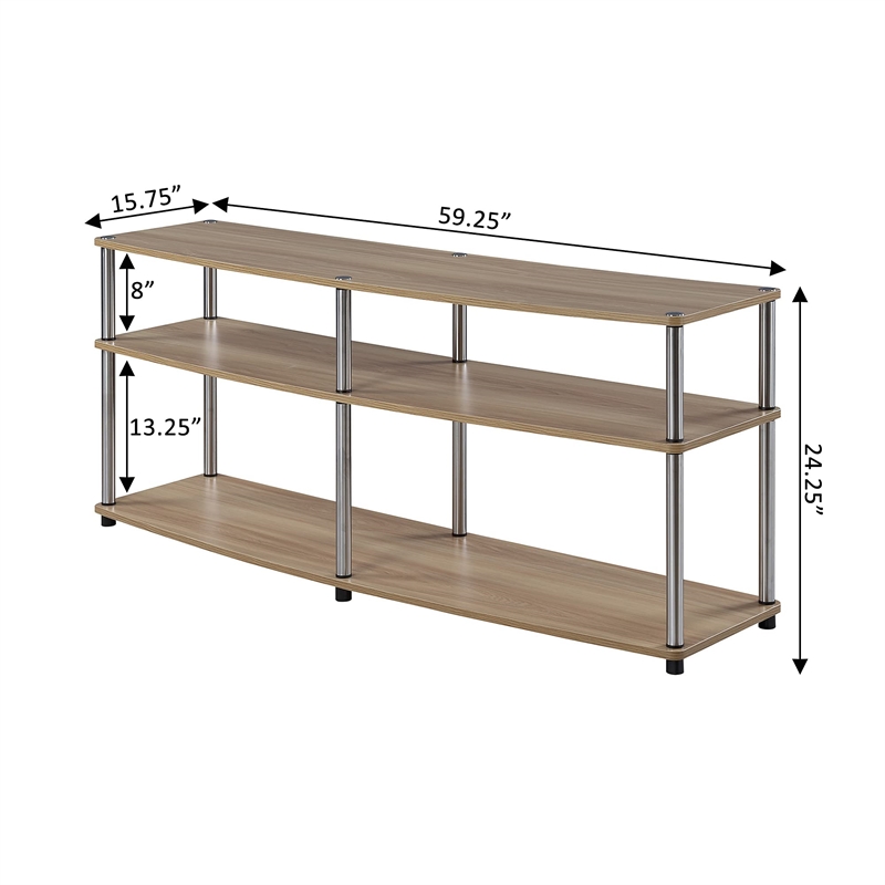 Convenience Concepts Designs2Go Three-Tier 60