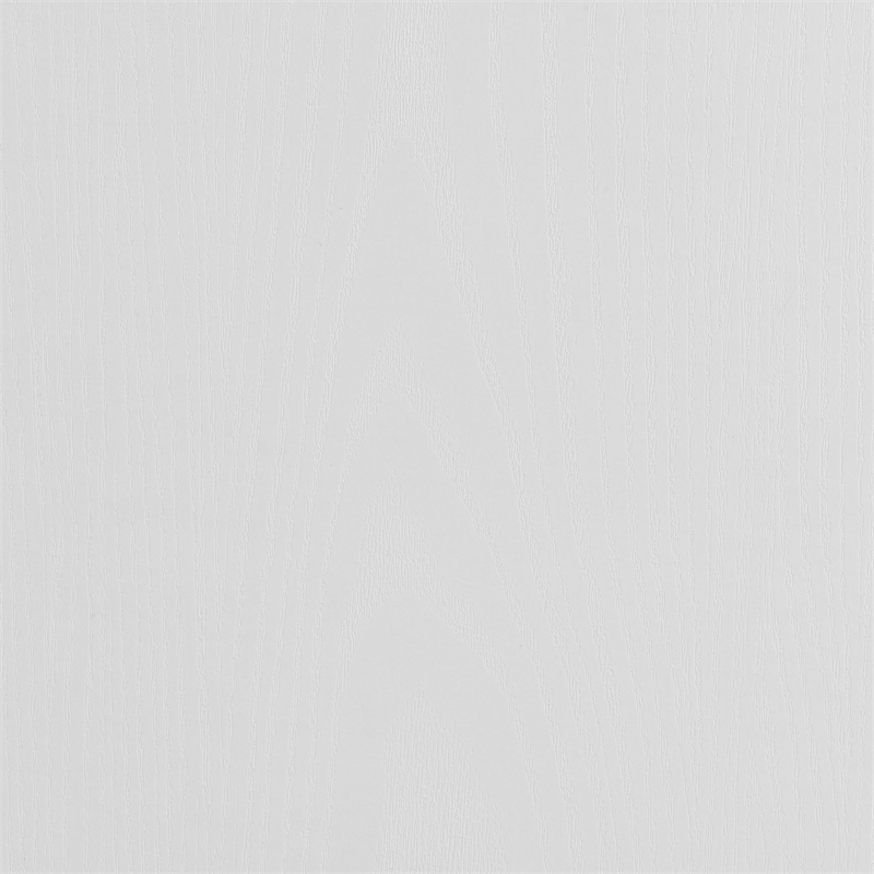 Convenience Concepts Winston Hall Table with Shelf in White Wood Finish