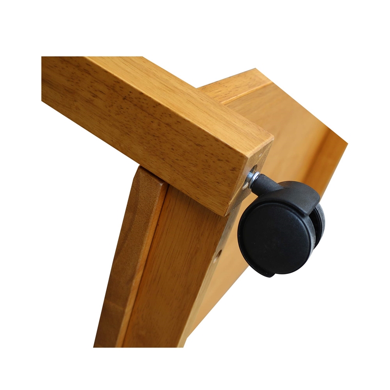 International Concepts Microwave Cart in Medium Oak