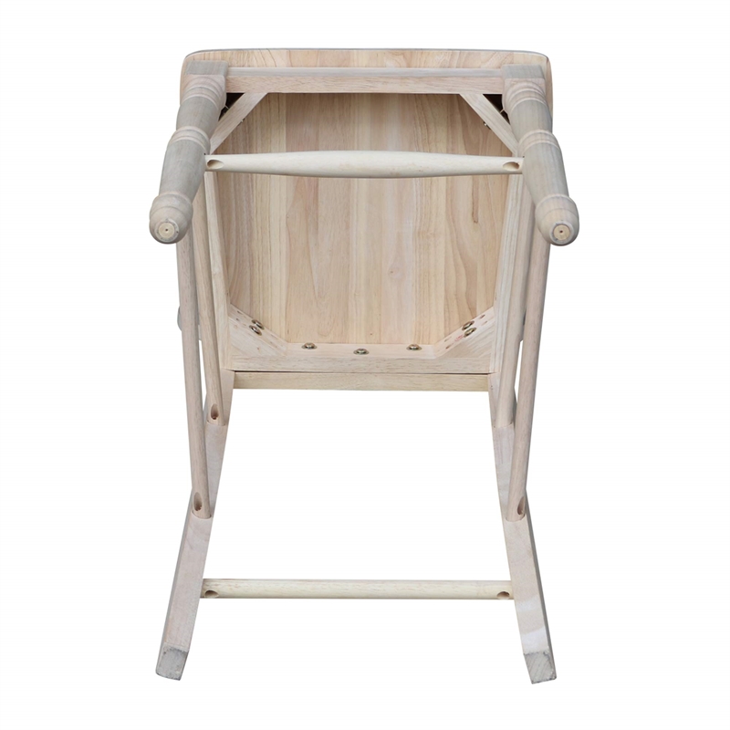 Lattice Bar height Stool - 30