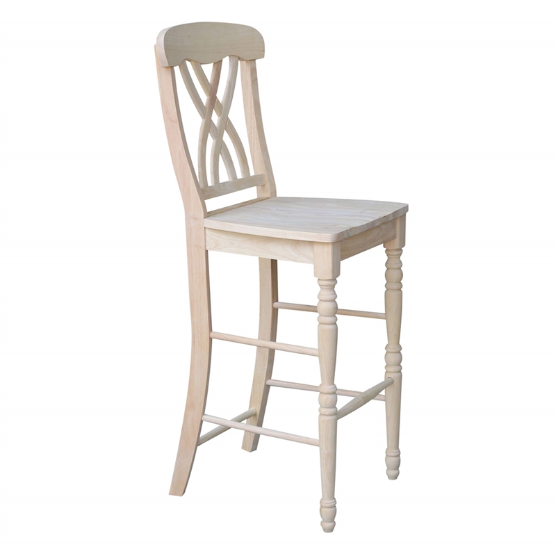 Lattice Bar height Stool - 30