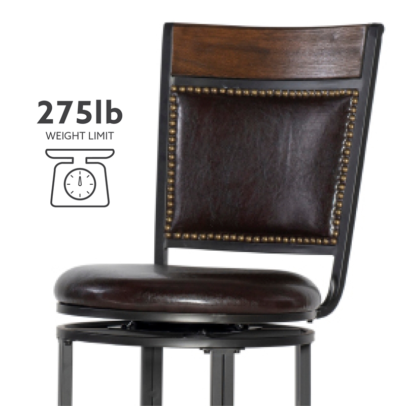 Linon Franklin Metal 30