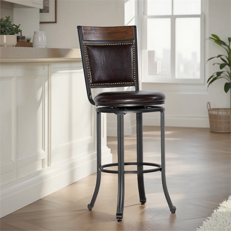 Linon Franklin Metal 30