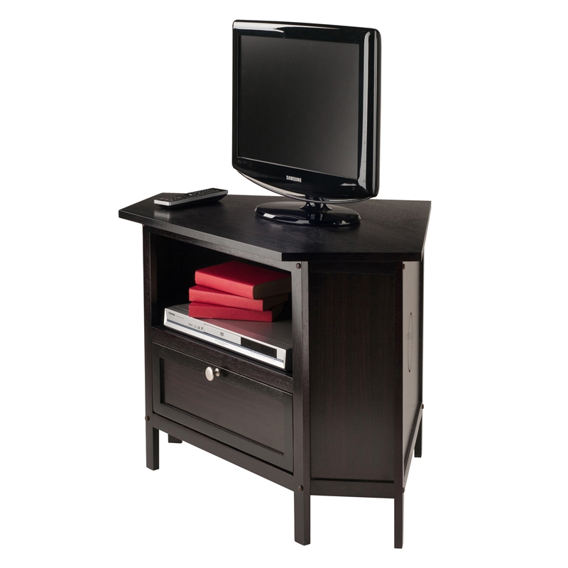 Winsome Zena Corner Solid Wood TV Stand for TVs up to 27