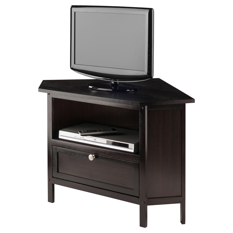 Winsome Zena Corner Solid Wood TV Stand for TVs up to 27