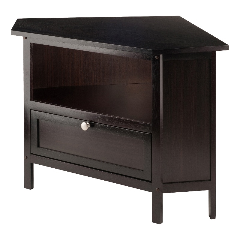 Winsome Zena Corner Solid Wood TV Stand for TVs up to 27