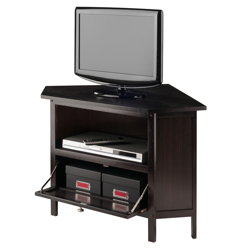 Winsome Zena Corner Solid Wood TV Stand for TVs up to 27