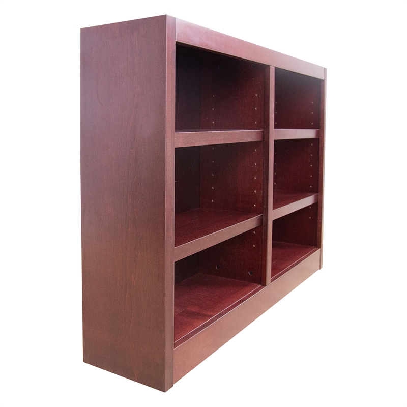 Concepts in Wood Book Shelf - Wood Bookcase Furniture 48 x 36