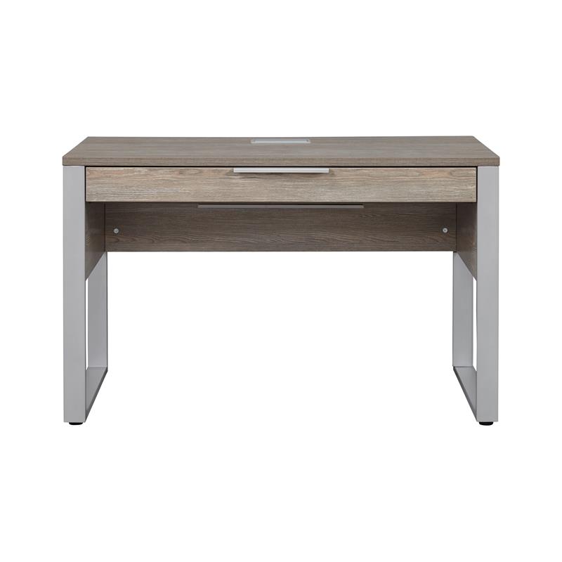 Rectangular Home Desk in Gray