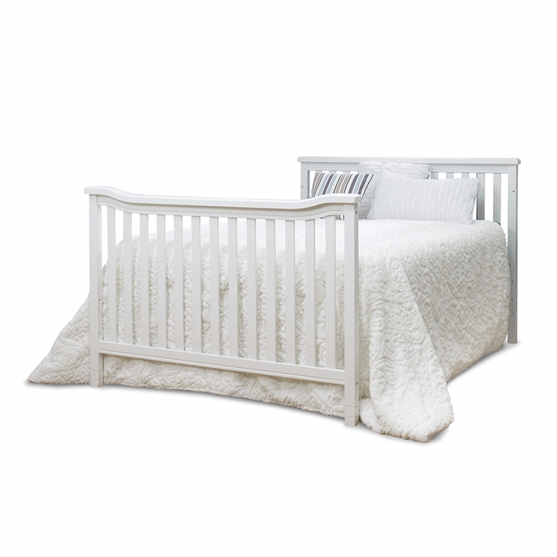 Sorelle 221 Full Size Rail in White