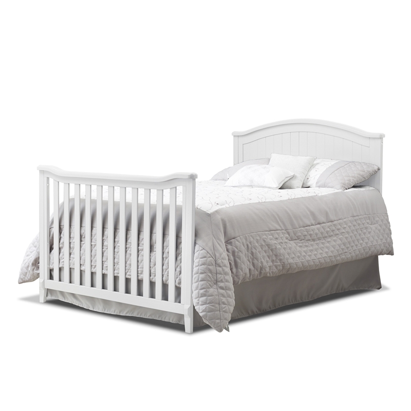 Sorelle 221 Full Size Rail in White