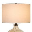 Henn&Hart 23' Gold Luster Glass Luminesent Table Lamp