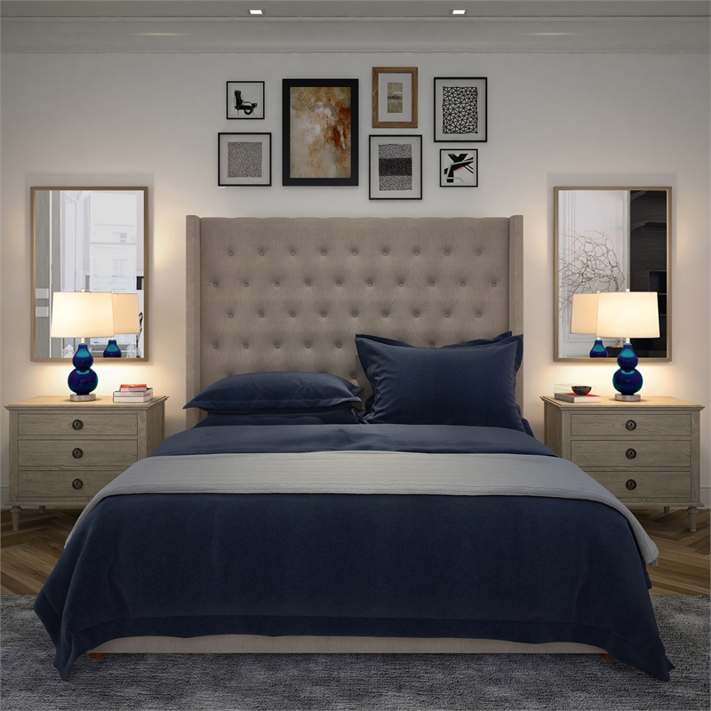 Luminary Navy Blue Table Lamp