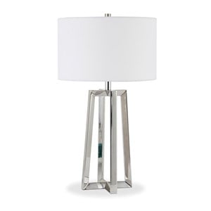 henn&hart mid-century metal table lamp