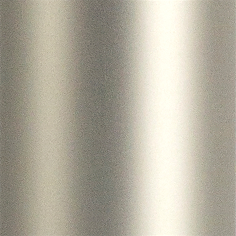 Henn&Hart 2 Piece Nested Metal & Glass Coffee Table in Satin Nickel and Gray