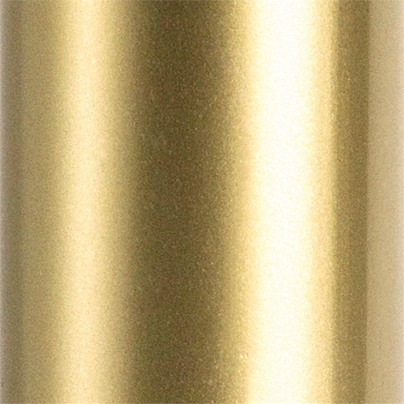 Henn&Hart Metal Two-Tier Glass Top Gold Coffee Table