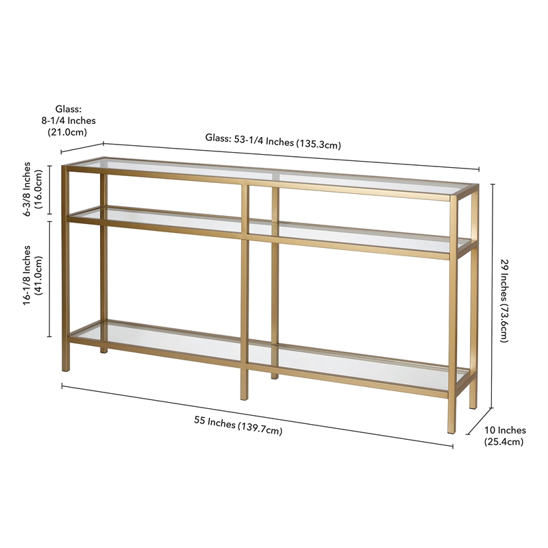 Henn&hart sivil console deals table