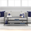 Henn&Hart Coffee Table Black and Bronze Finish