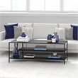 Henn&Hart Coffee Table Black and Bronze Finish