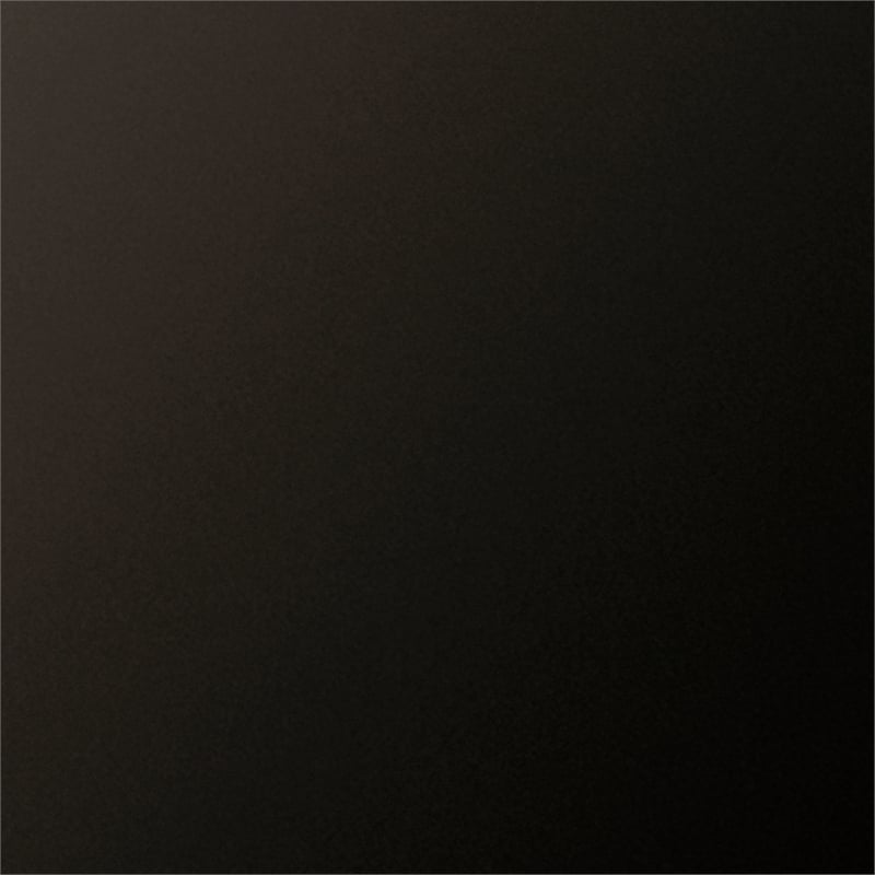 Henn&Hart Mid Century Metal Frame Coffee Table in Black and Bronze w/Glass Top