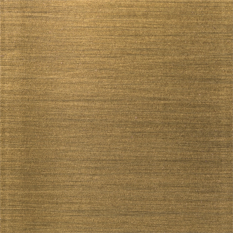 Henn&Hart Mid Century Metal Frame Coffee Table in Antique Brass w/Glass Top