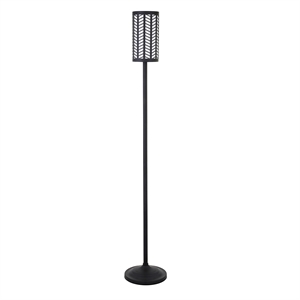 Henn&Hart 11&quot Blackened Bronze Metal Floor Lamp