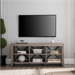 Henn&Hart Metal and Wood TV Stand For TVs Upto 58