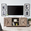 Henn&Hart Wood TV Stand For TVs Upto 58