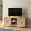 Henn&Hart Wood TV Stand For TVs Upto 58