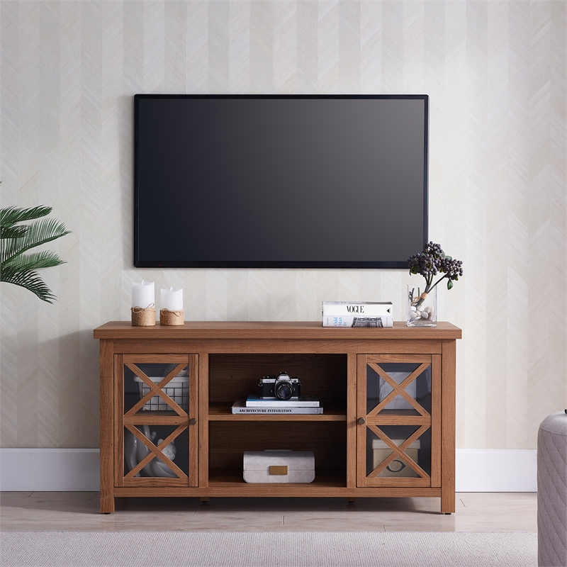 Henn&Hart Golden Oak TV Stand TV0683