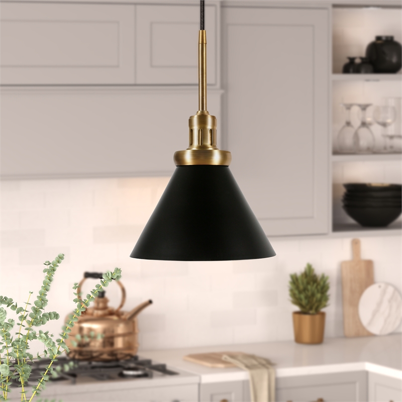 a♡ CRAFTMADE Drake 42 in. 5-Light Brushed Polished Nickel