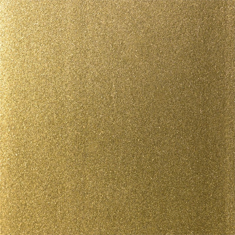 Henn&Hart Gold Finish Coffee Table with Faux Marble Top