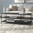 Henn&Hart Black Bronze Coffee Table