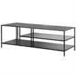 Henn&Hart Gunmetal Gray Coffee Table