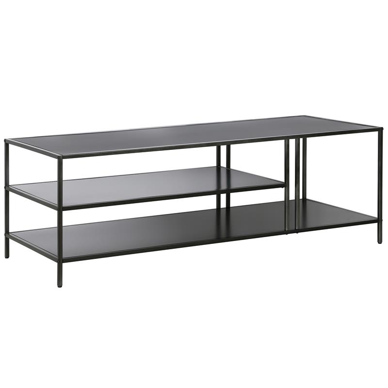 Henn&Hart Gunmetal Gray Coffee Table