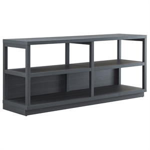 Henn&Hart 55&quot Charcoal Gray TV Stand