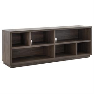 Henn&Hart 70&quot Alder Brown TV Stand