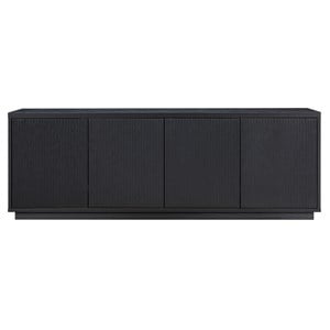 Henn&Hart 70&quot Engineered Wood TV Stand For TVs up to 75&quot in Black