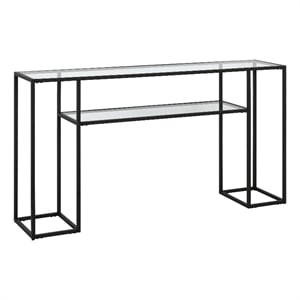 Henn&Hart 55&quot Black Console Table