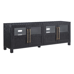 Henn&Hart 68&quot Black TV Stand