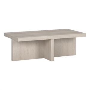 Henn&Hart 44&quot Alder White MDF Coffee Table