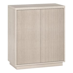 Henn&Hart 27.75&quot Alder White MDF Accent Cabinet